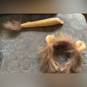 Lion Costume Kit with Brown and Tan Colors